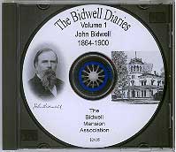 The Bidwell Diaries, Vol. 1, John Bidwell, 1864-1900
