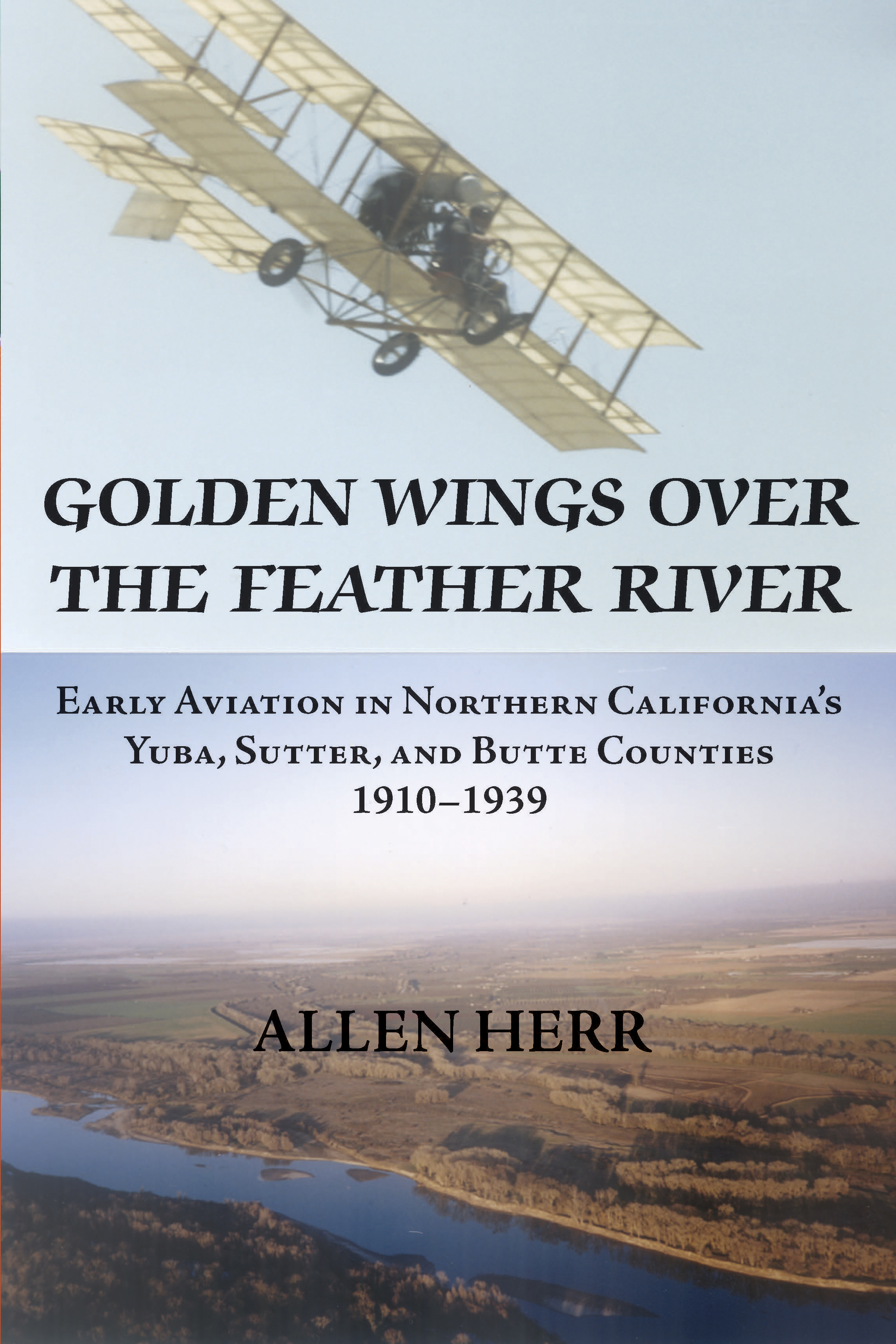 Golden Wings over the Feather River by Allen Herr